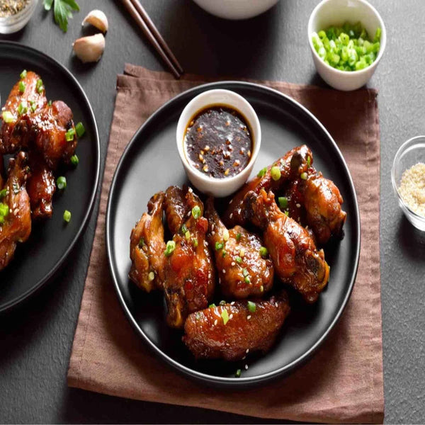 Teriyaki‑Glazed Wings