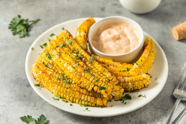 Air-Fried Mayo Corn