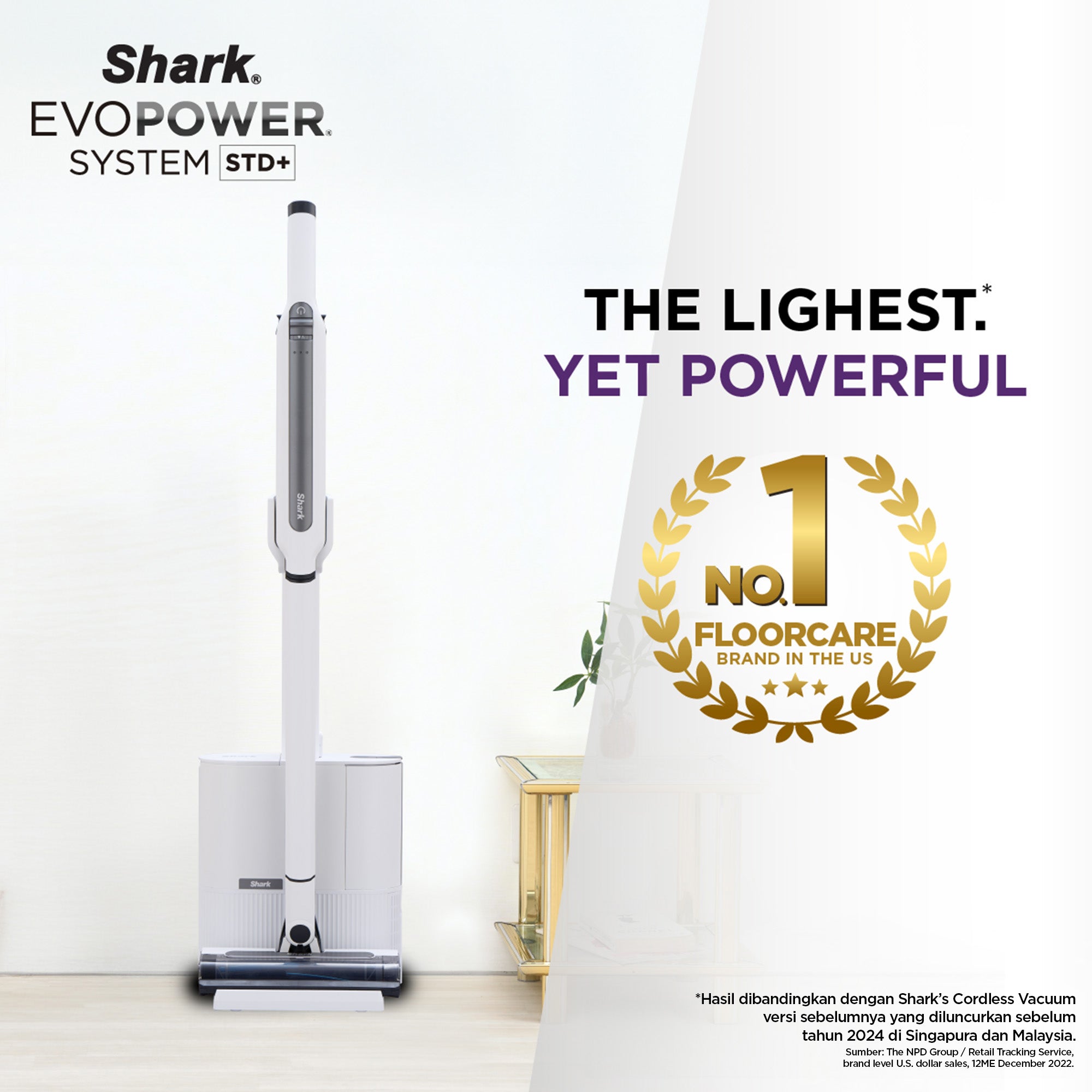 Shark EvoPower System STD+ Auto-Empty Dock Cordless Vacuum Cleaner