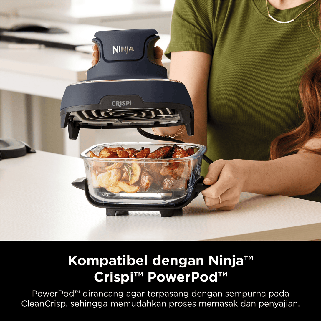 Ninja Crispi® 4-in-1 Portable Glass Air Fryer Cooking System